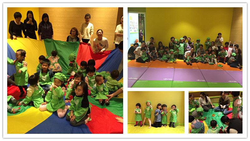 BBunion国际早教泉州中骏中心活动花絮：时光是彩色的