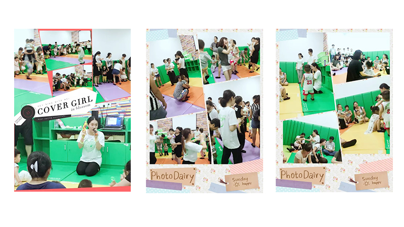 BBunion国际早教台州中心活动花絮：你好，色彩