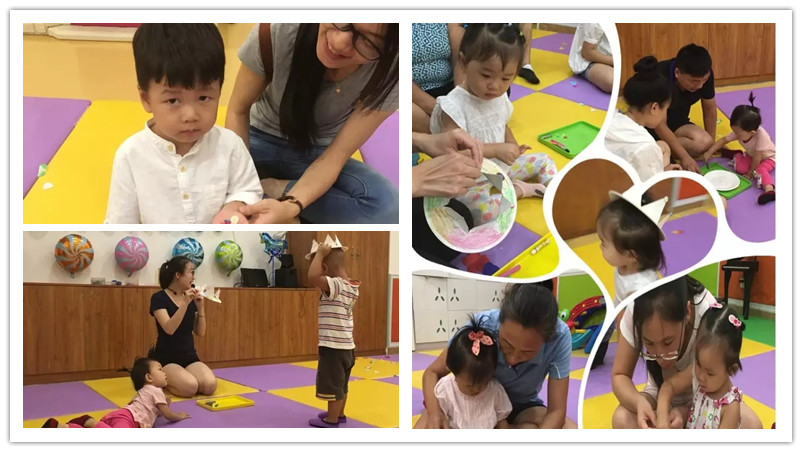 BBunion国际早教石家庄中心活动花絮：八月生日会