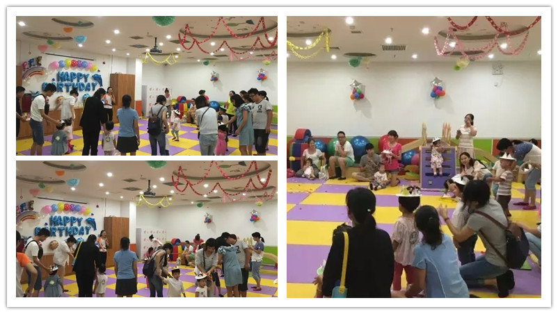BBunion国际早教石家庄中心活动花絮：八月生日会