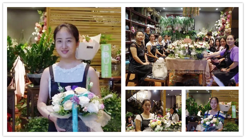 BBunion国际早教驻马店中心活动花絮：花艺沙龙