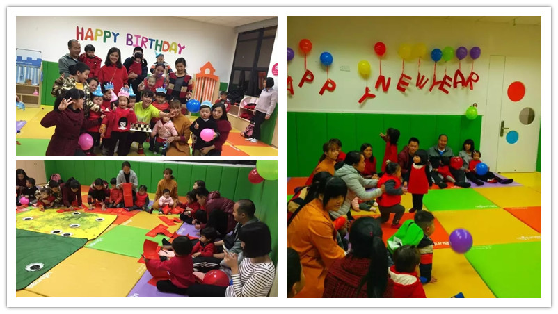 BBunion国际早教安溪中心活动花絮：新年生日趴